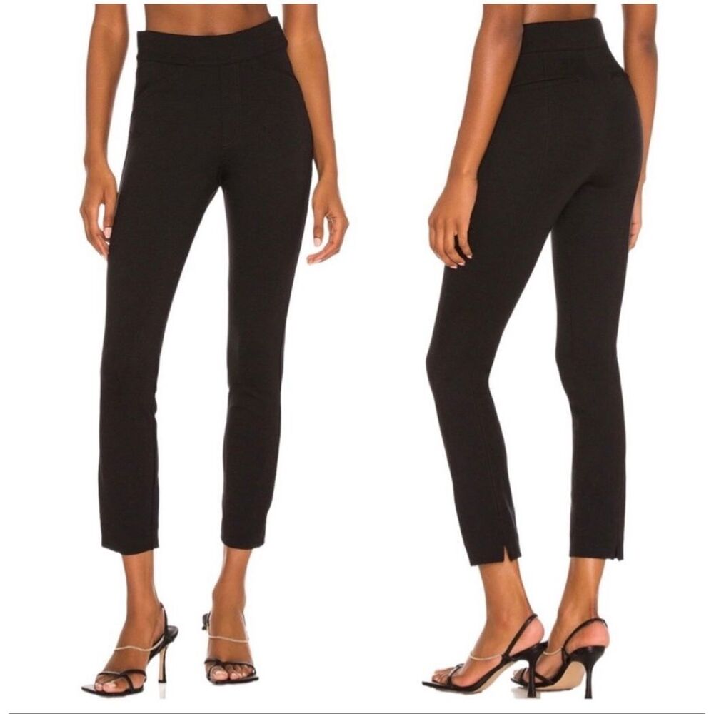SPANX The Perfect Back Skinny Pull On Dress Pants Black Ponte Ankle Pant SP - Picture 11 of 11
